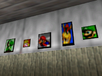 OoT Super Mario Portraits