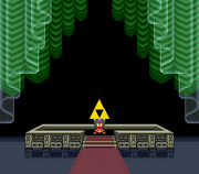 ALttP Triforce Credits Scene