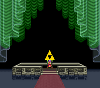 ALttP Triforce Credits Scene