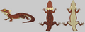 Concept art of Hightail Lizards