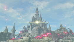 BotW Hyrule Castle Close Up