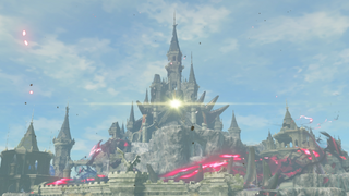 BotW Hyrule Castle Close Up