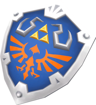 Hylian Shield Ocarina of Time Game Version, From the Legend of Zelda  Series. NOT STEEL 