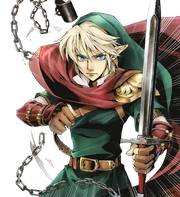 Link as he appears in the Skyward Sword manga