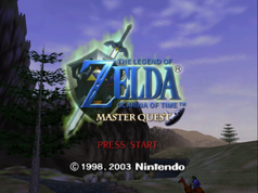 OOT Master Quest title screen