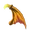 BotW Fire Keese Wing Icon