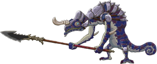 Blue Lizalfos (Lizal Spear)