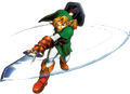 OoT Spin Attack Artwork