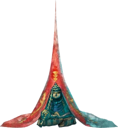 Artwork of aged Impa from Skyward Sword