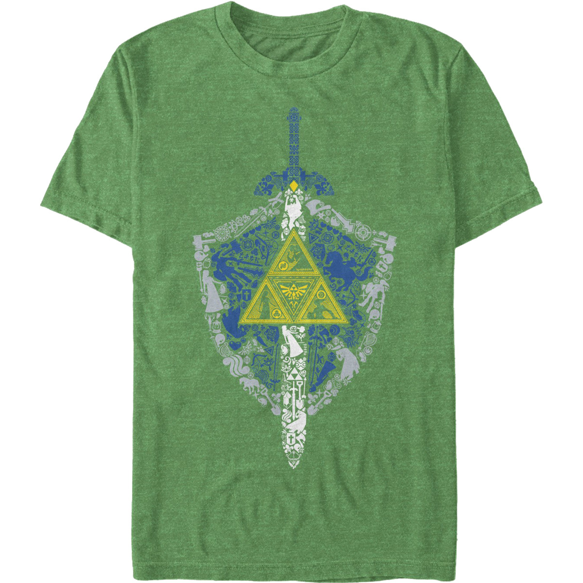 The Legend of Zelda Iconic Mosaic T shirt Zelda Wiki