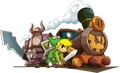 Link, Phantom Zelda, and the Train