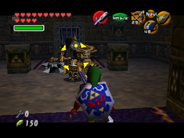 OOT MQ Iron Knuckle in Ganon's Castle