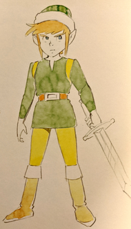 TAoL Link Concept Art