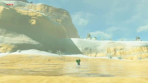 BotW Mount Granajh Korok 2