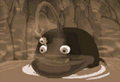 A Legendary Pictograph featuring Jabun from The Wind Waker