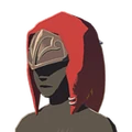 The Zora Helm with Red Dye