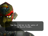 Ganon Sacred Realm