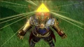 Ganondorf using the Triforce in Hyrule Warriors: Definitive Edition