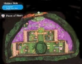 Map of Deku Palace from Majora's Mask
