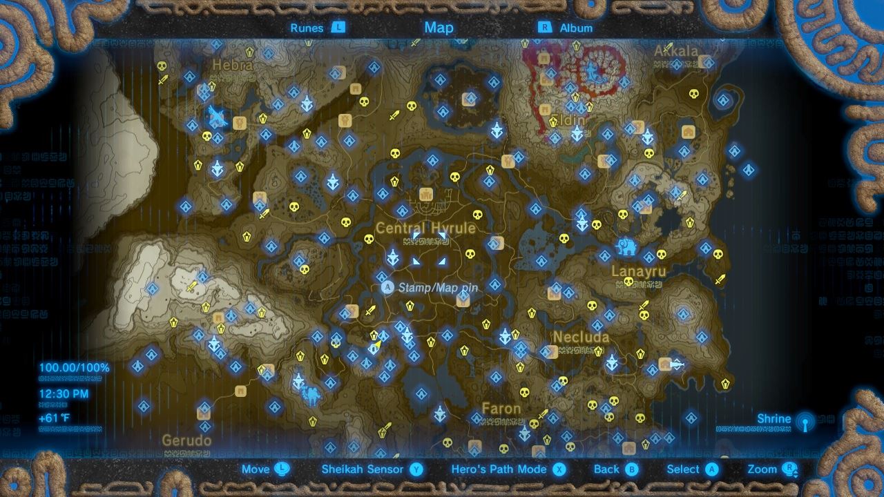 The Legend Of Zelda: Breath Of The Wild - 100% Walkthrough Part 1 (100%  Guide, All Collectibles) 