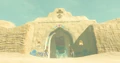 The main gate of Gerudo Town in Breath of the Wild