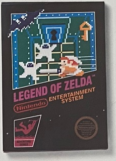 LEGEND OF ZELDA NES BOX ART 8X12 METAL WALL SIGN MAN CAVE OFFICE HOME