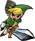 Artwork of Link in Four Swords Adventures