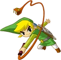 Link using the Whip