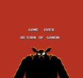 Ganon during the Game Over screen