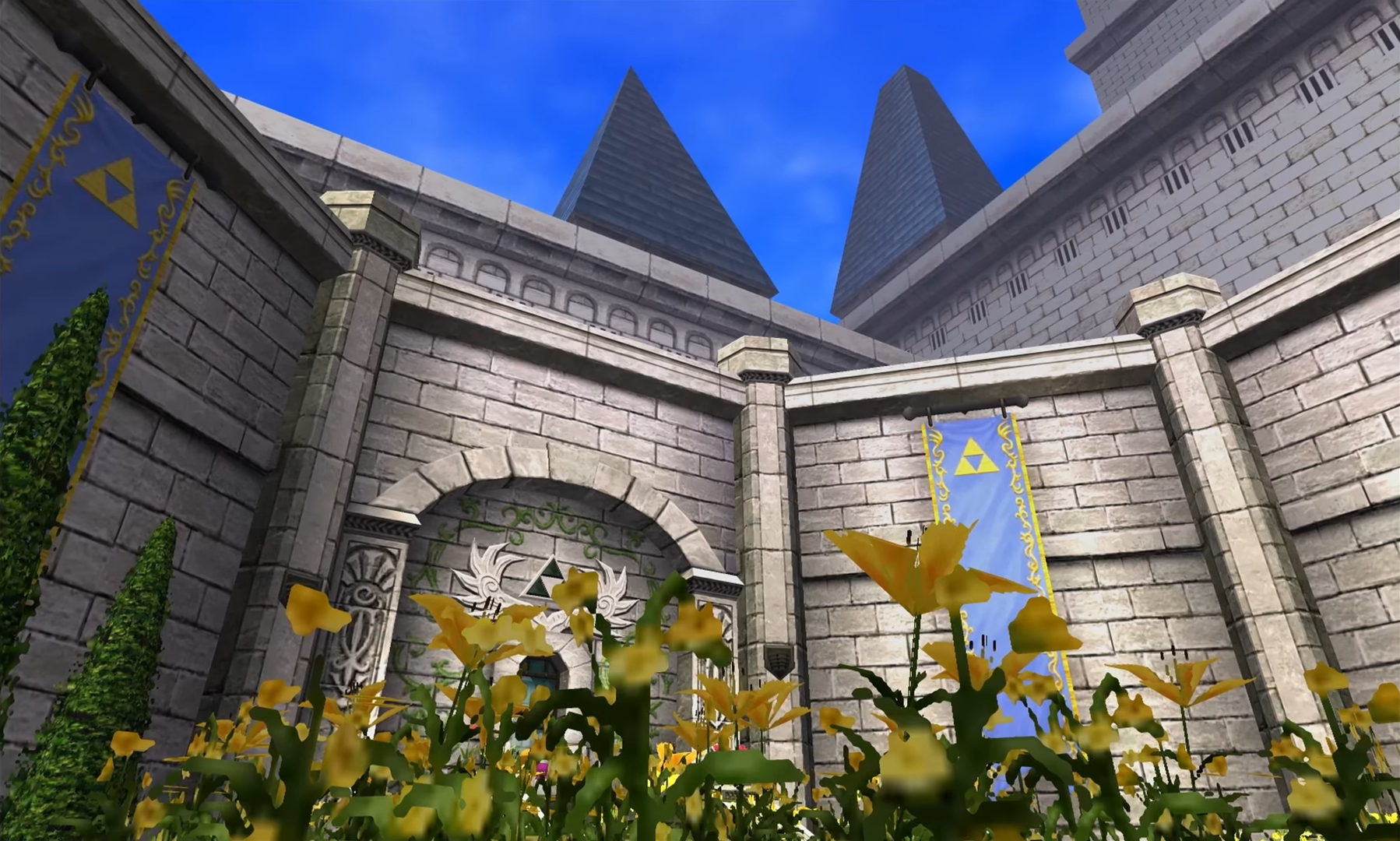 hyrule castle ocarina of time