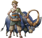 Link with an Ordon Goat