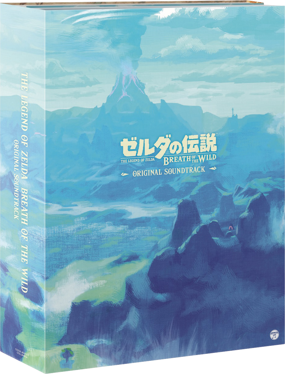 The Legend of Zelda Breath of the Wild Original Soundtrack Normal Edition 