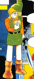 Link in the A Link to the Past comic