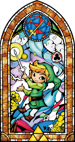 Zelda stained glass discount