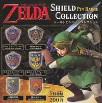Zelda Shield Pin Collection