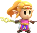Princess Zelda wearing Royal Travel Attire