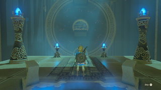 BotW Kam Urog Shrine Interior