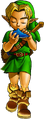 OoT Link Ocarina of Time Artwork.png