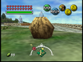 A large rock in Majora's Mask