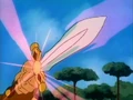 The Crissword shooting a Sword Beam in "The Ringer"