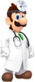 Luigi as a doctor