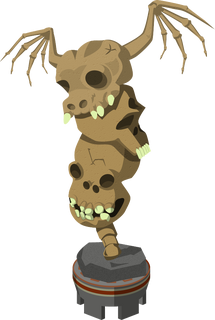 TWW Skull Tower Idol Render