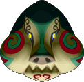 Big Poe's mask