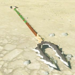 BotW Hyrule Compendium Forked Lizal Spear.png