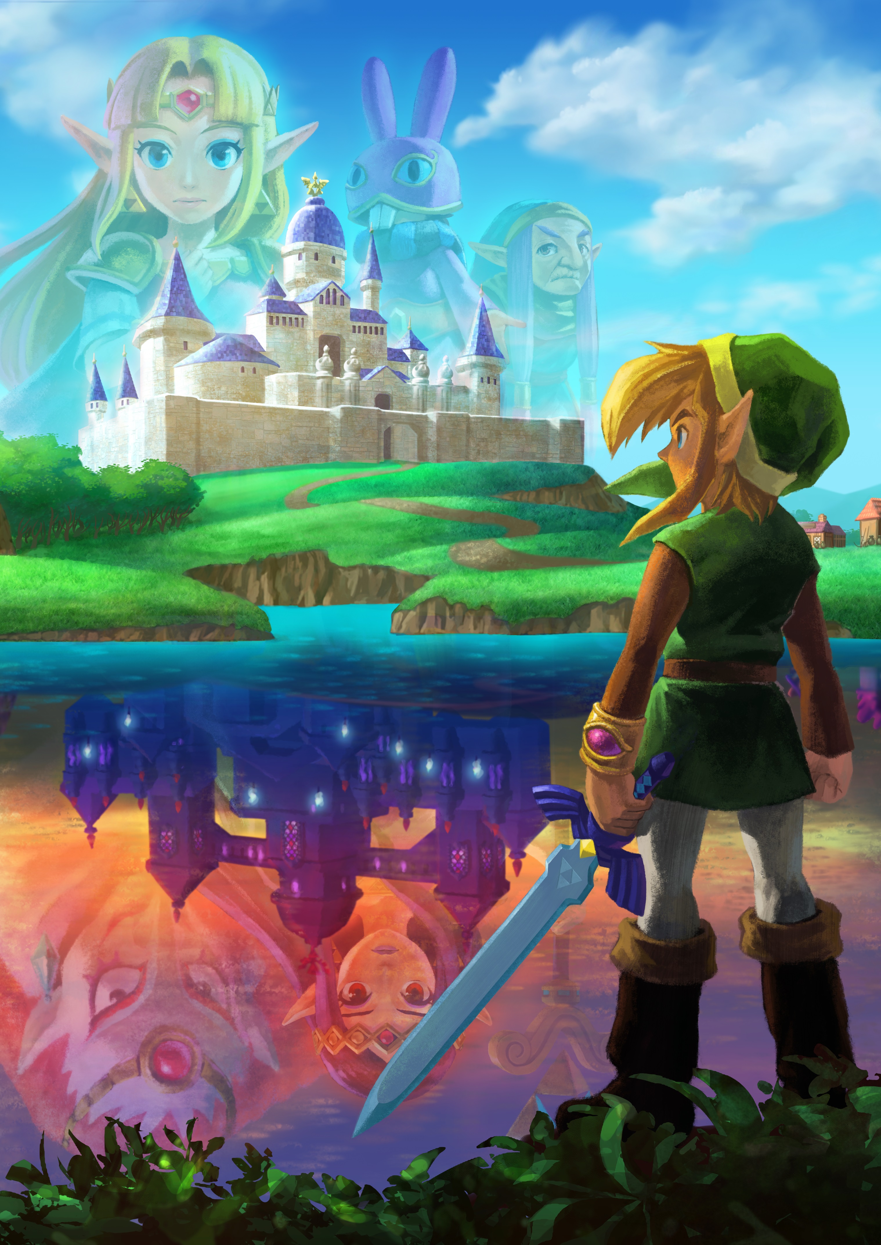 The Legend of Zelda : A Link Between Worlds (EUR) 100 %