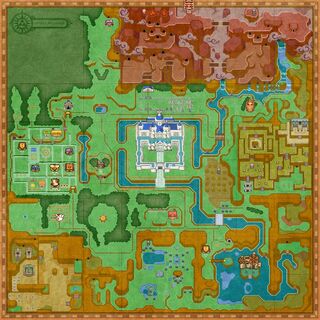 Complete Map Of Hyrule Map Of Hyrule - Zelda Wiki
