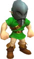 Link wearing the Giant's Mask in Majora's Mask 3D