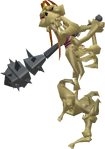 TWW Stalfos Figurine Model