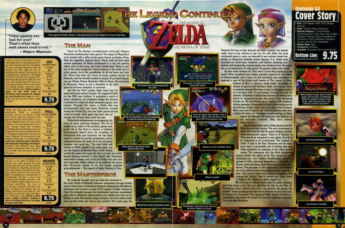 The Legend of Zelda: Ocarina of Time 3D Review - The New Best Way To  Experience An All-Time Classic - Game Informer
