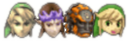 This sticker is only usable by Link, Zelda, Ganondorf and Toon Link